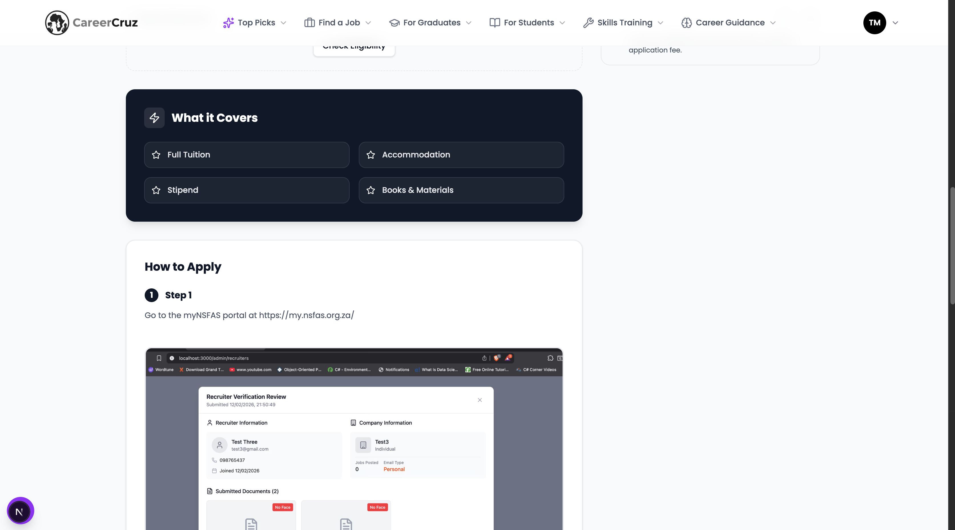 CareerCruz screenshot 23